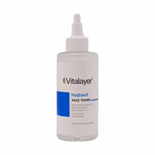 تونر پاک کننده صورت ویتالیر مدل هیدراویت ویتالیر 200 میلی لیتر | Vitalayer Hydravit Face Toner 200 Ml