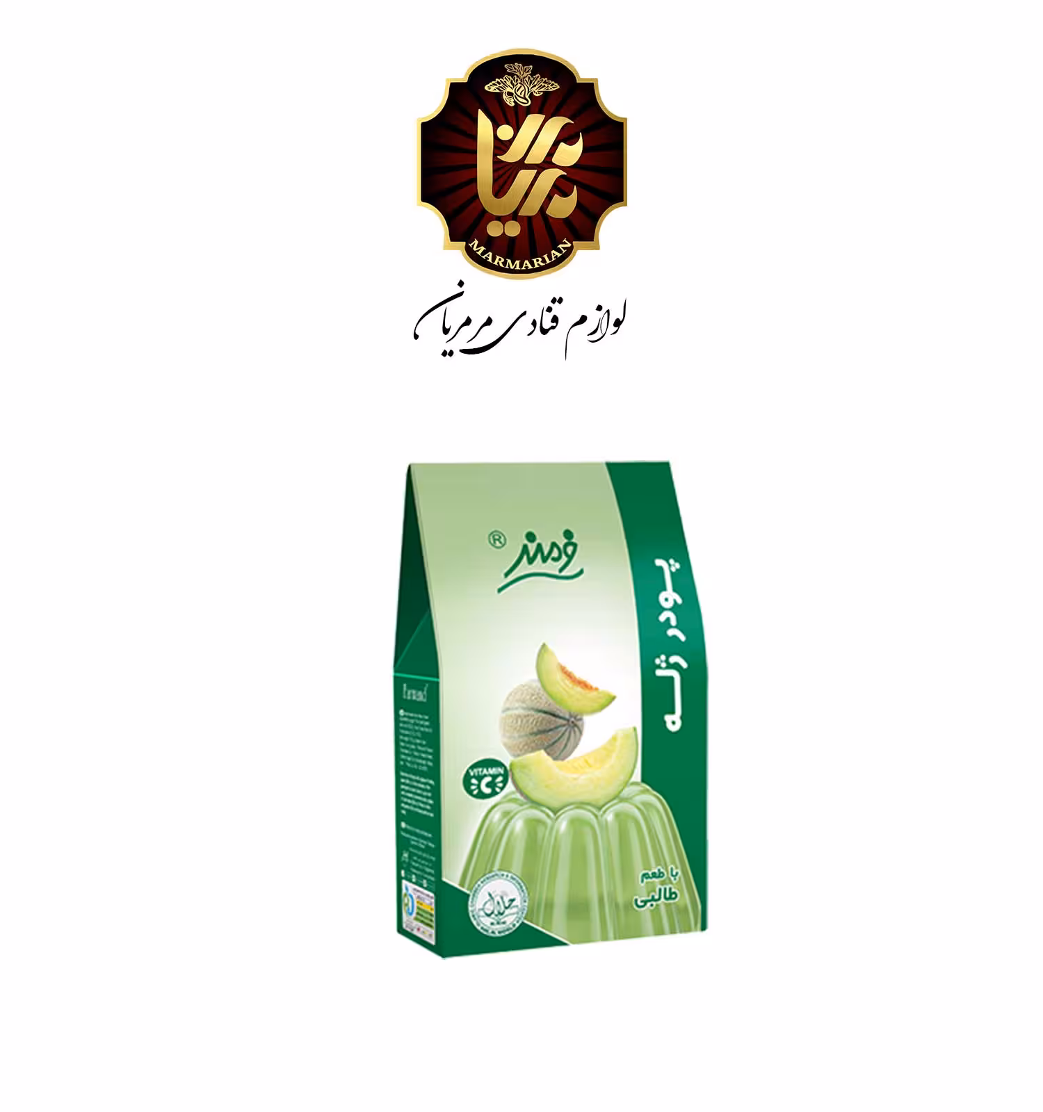 پودر ژله طالبی 100 گرمی فرمند