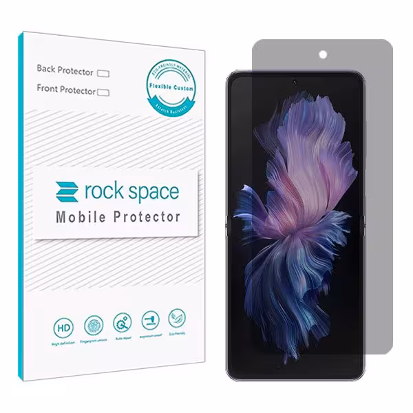 گلس ویوو X Flip مدل نانو هیدروژل پرایوسی برند راک اسپیس کد S