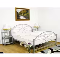 تخت خواب فلزی دو نفره DS مدل M15