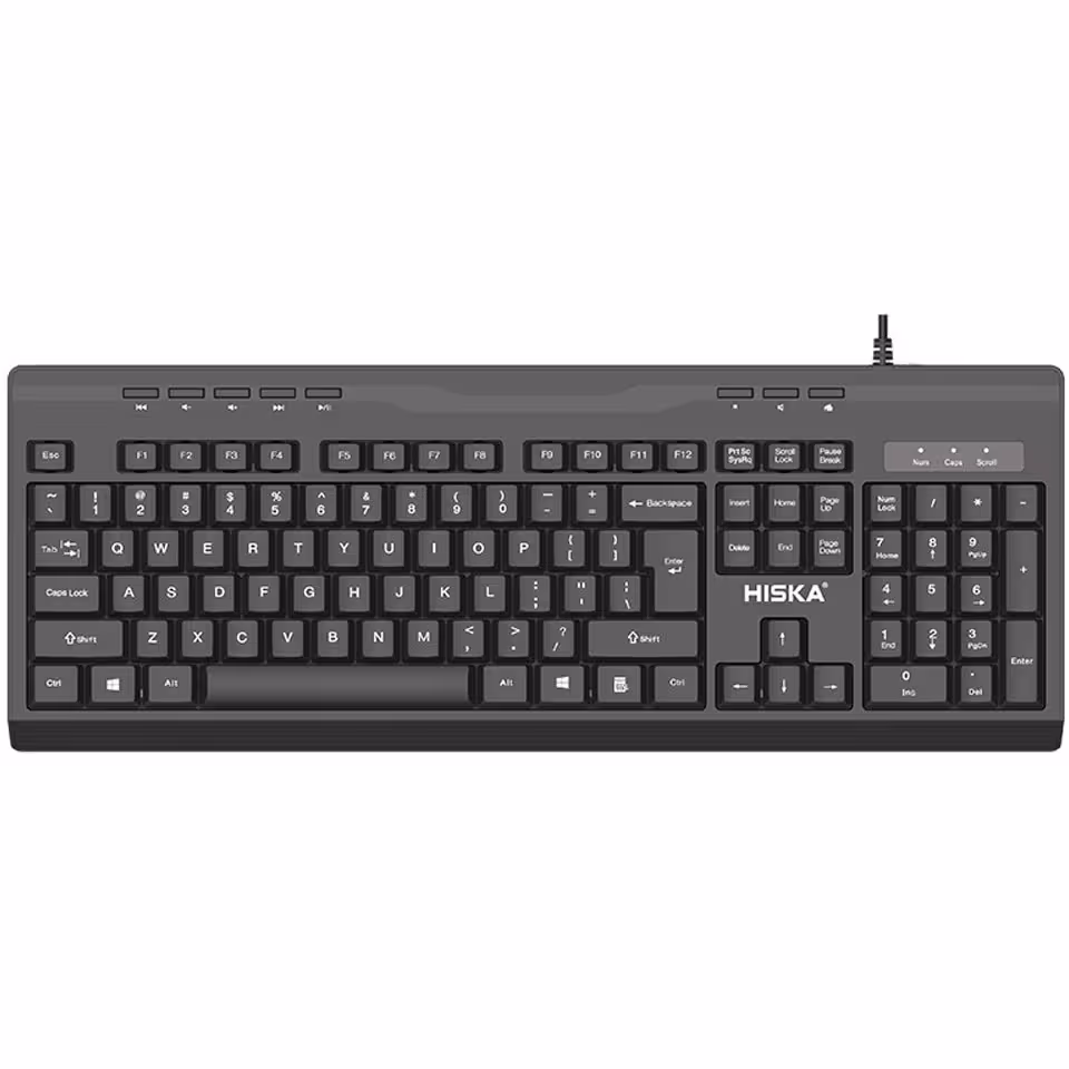 کیبورد باسیم هیسکا مدل HX-KE200