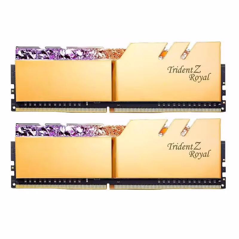 رم جی اسکیل مدل Gskill Trident Z ROYAL DDR4 16GB 4000MHz CL18 Dual - کامپیوترچی