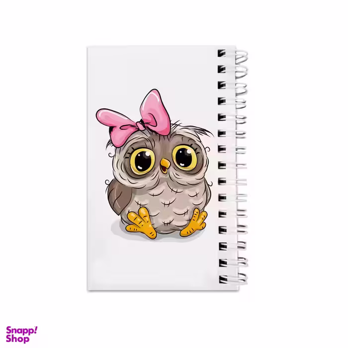 دفترچه یادداشت ۶۴ برگ مدل to do list طرح جوجه جغد کد 1892293