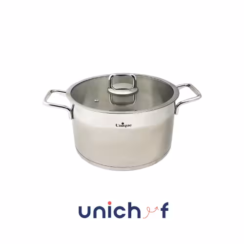 قابلمه استیل سایز 24(فلت)UN-9906