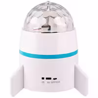 اسپیکر بلوتوثی چراغ دار Rocket Music Lamp   ریموت کنترل