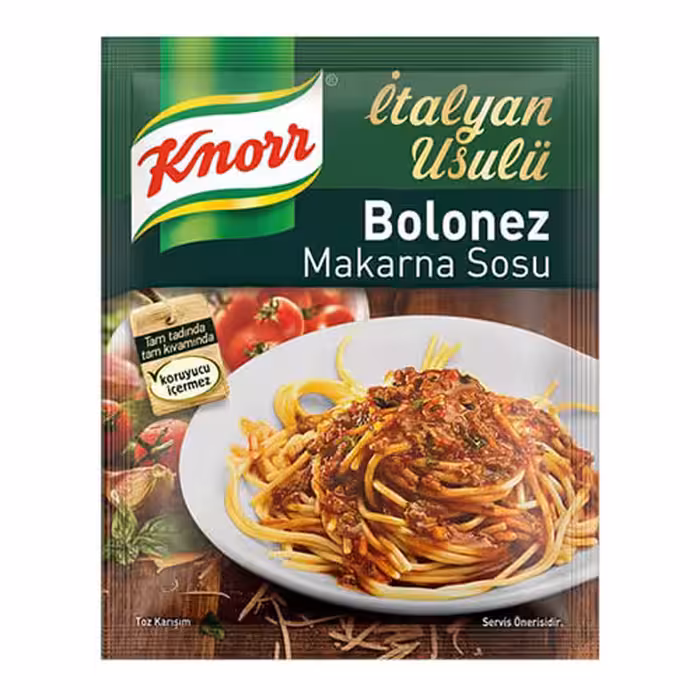 سس ماکارونی کنور با طعم گورجه فرنگی