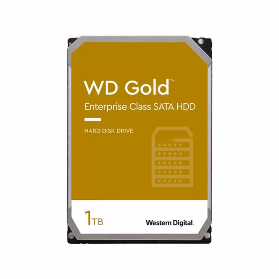 هارددیسک اینترنال وسترن دیجیتال مدل GOLD WD1005FBYZ ظرفیت 1 ترابایت