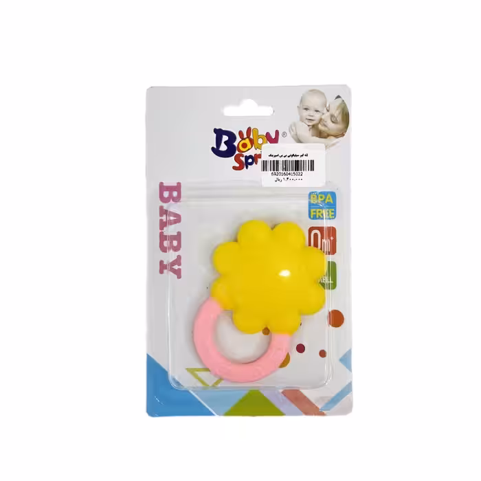 لثه گیر (دندان گیر ) تمام سیلیکونی بی بی اسپرینگ Baby Spring فانتزی