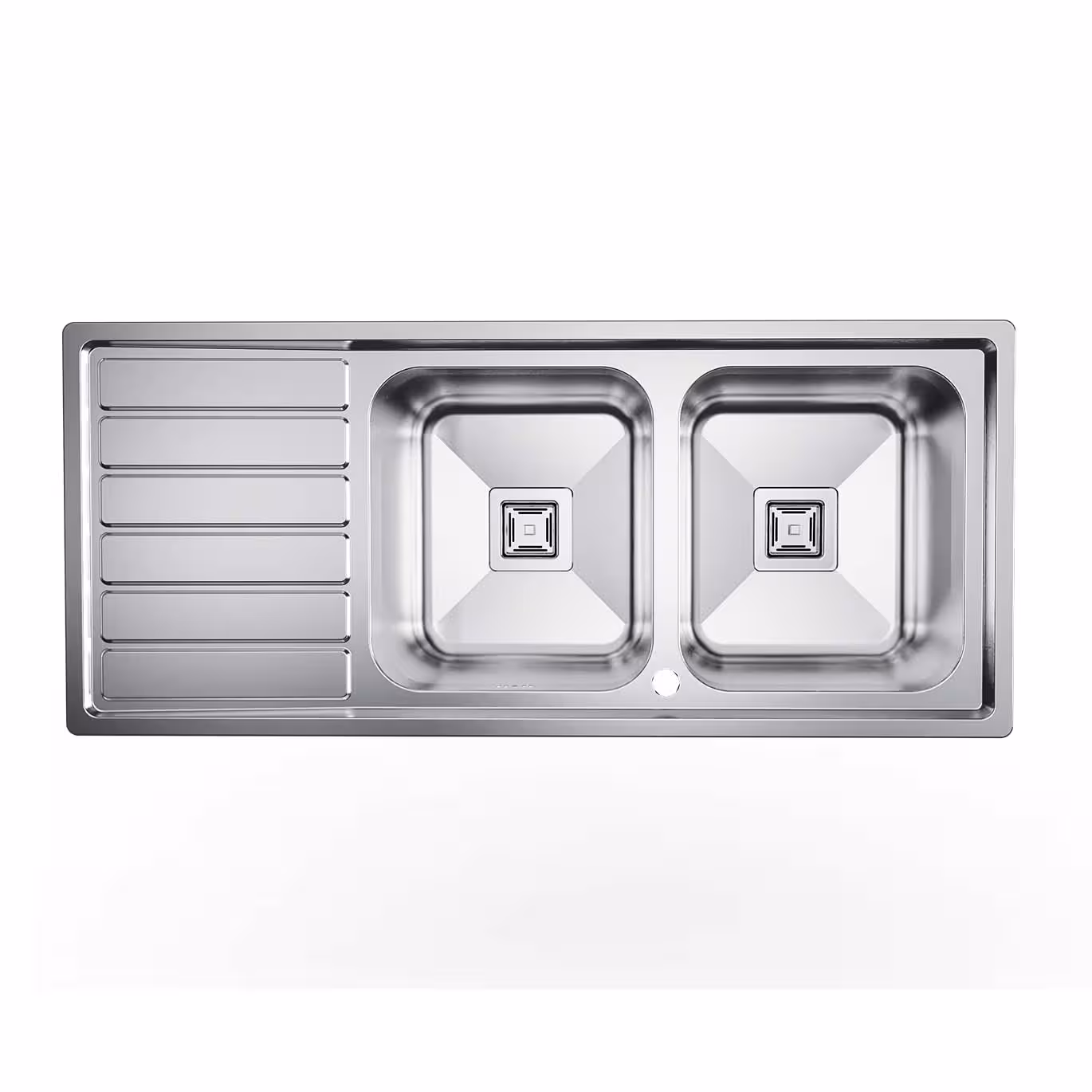 سینک دولگنه لگن راست توکار مدل 8106 S