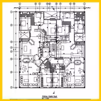 خرید و دانلود نقشه معماری 29*25 شمالی: پلان معماری 29*25 شمالی