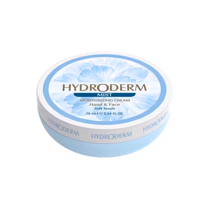 کرم مرطوب کننده دست و صورت هیدرودرم مدل میستHydroderm Moisturizing Cream Hand & Face Model Mist