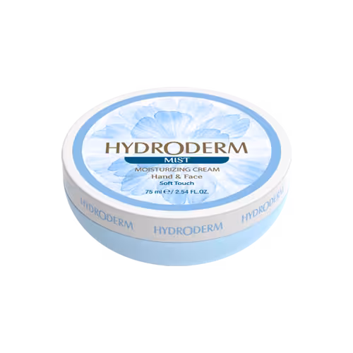 کرم مرطوب کننده دست و صورت هیدرودرم مدل میستHydroderm Moisturizing Cream Hand & Face Model Mist
