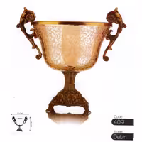 کاسه آجیل متوسط طرح دلوین کد 409