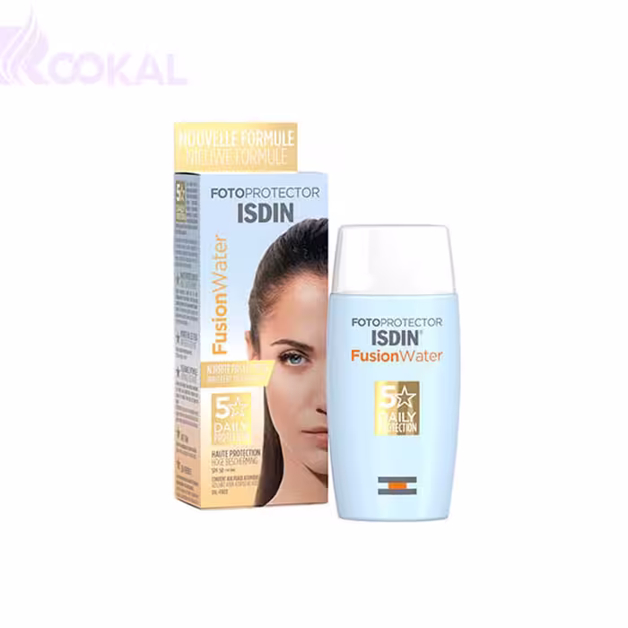 کرم ضدآفتاب ایزدین فیوژن واتر SPF50
