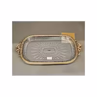 سینی بلور و برنج مپکو161803