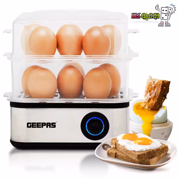 خرید تخم مرغ پز و بخارپز جی پاس مدل GEB63019 چند کاره - دومینو کالا