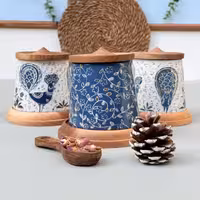 پاسماوری مخروطی مهر سایز کوچک طرح چهار