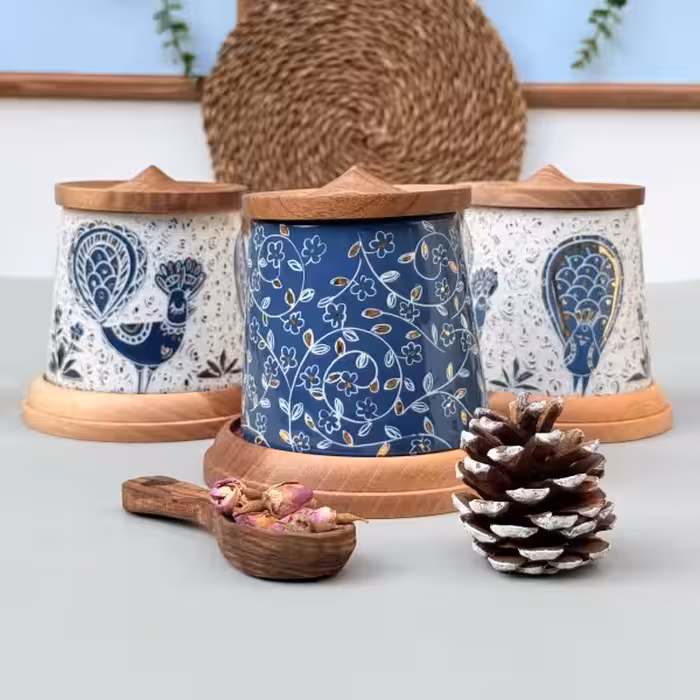 پاسماوری مخروطی مهر سایز کوچک طرح چهار