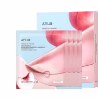 ماسک ورقه ای روشن کننده آنوا حاوی عصاره هلو و نیاسین