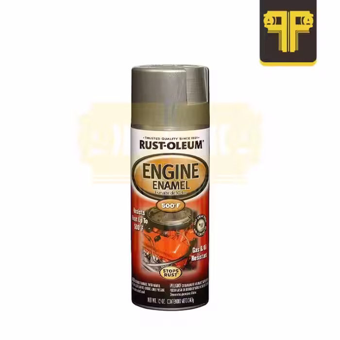 اسپری رنگ نسوز نقره ای مخصوص موتور ماشین Rust-Oleum