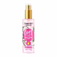 اسپری مو اینکتو سری Curl مدل احیاکننده و آبرسان مو فر حاوی روغن نارگیل حجم 200 میل