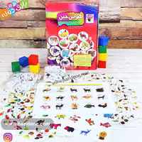 بازی فکری هوش چین 4 تکه سن4تا7 سال/زاغک کد101487