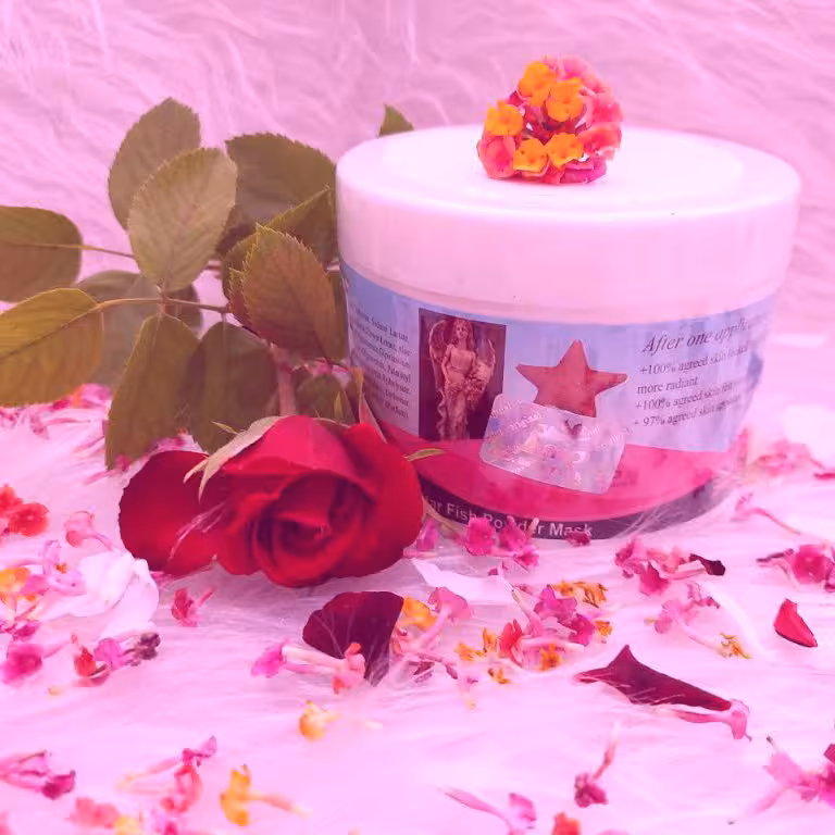 ماسک ستاره دریایی سفید کننده و روشن کننده بدن