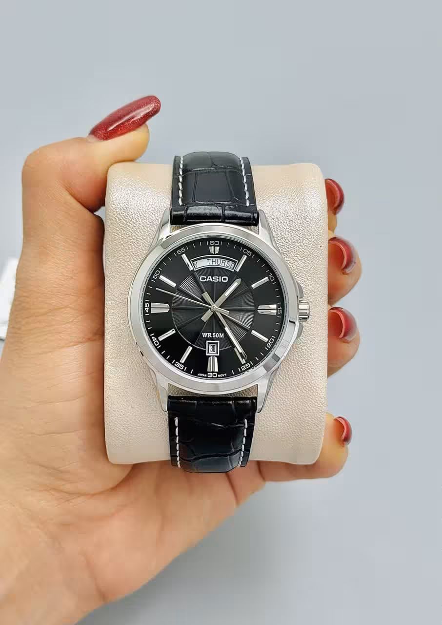 ساعت مچی اورجینال مردانه کاسیو مدل CASIO MTP-1381L-1AVDF