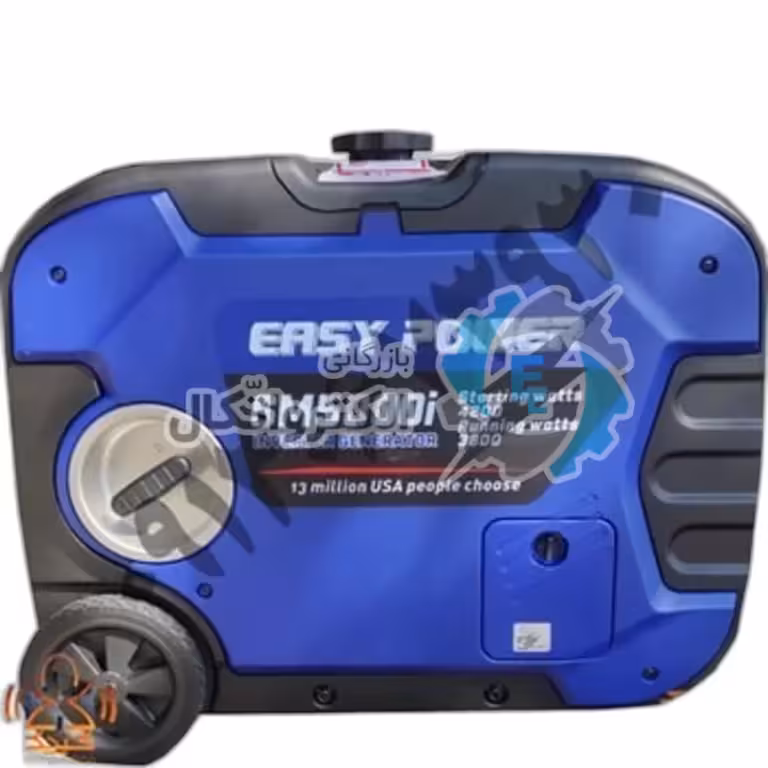 موتور برق 4.2 کیلو وات بنزینی سایلنت ایزی پاور مدل SM5000i | استارتی ا موتور برق کیفی 4.2 کیلو وات سایلنت بنزینی ایزی پاور SM5000i