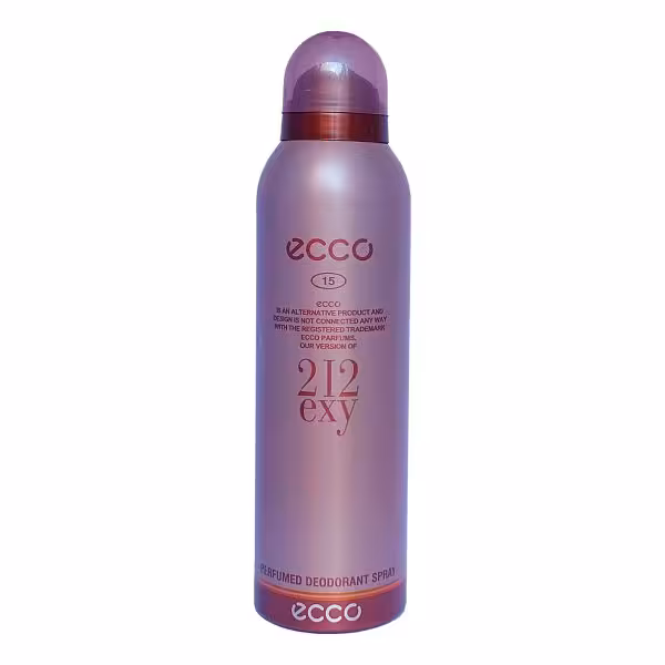 اسپری بدن زنانه اکو اصلی مدل 212Sexy  حجم 200 میل
