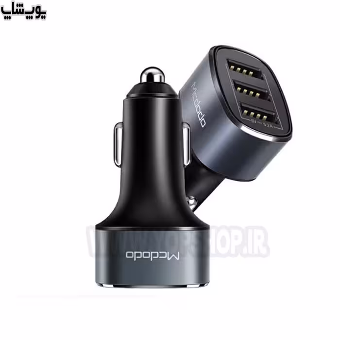 شارژر فندکی مک دودو مدل CC-6300 دارای 3 پورت USB