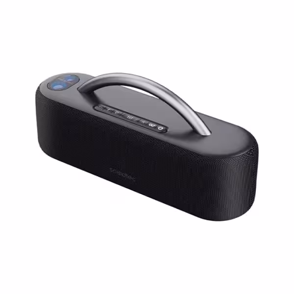 اسپیکر بلوتوثی قابل حمل پرودو مدل Porodo Soundtec Star Light Speaker
