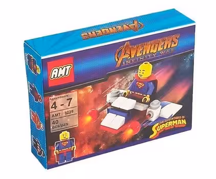 ااسباب بازی لگو قهرمانان مدل سوپر من 40 قطعه Super Man