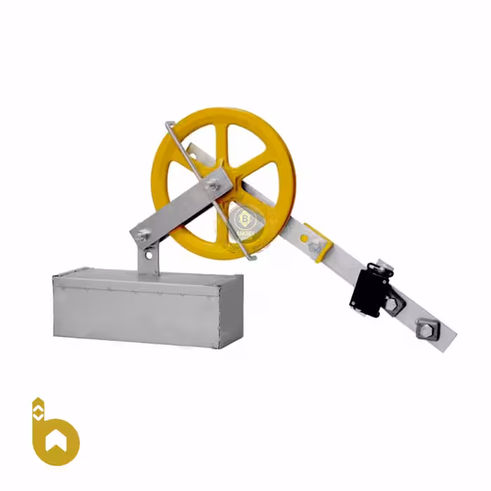 فلکه پایین وزنه بغل آسان شایان آسانسور