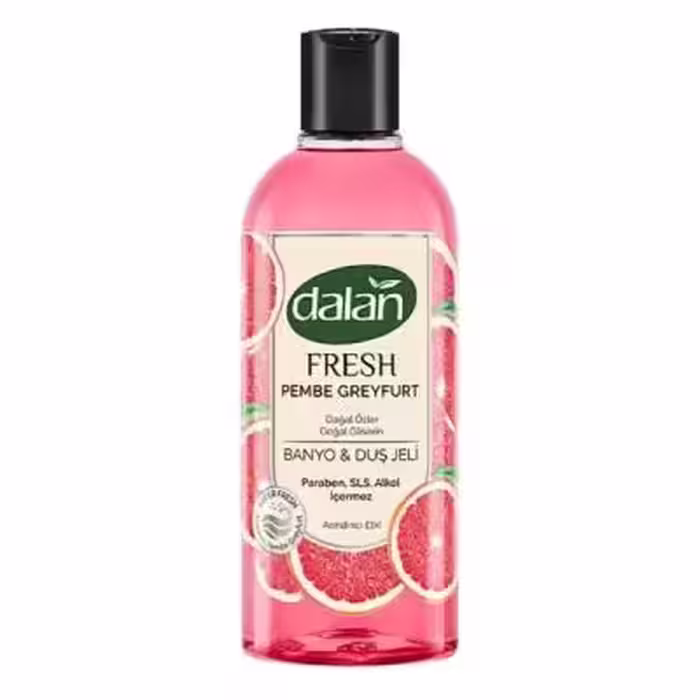 شامپو بدن دالان dalan رایحه مواد گریپ فروت Pembe Greyfurt حجم 500 میلی لیتر