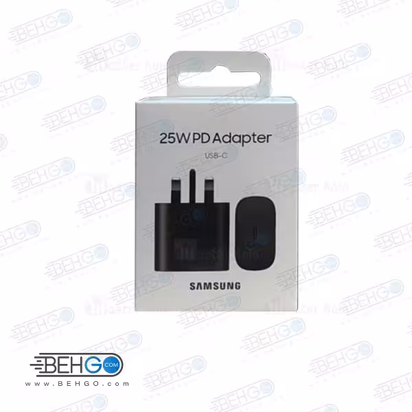 آداپتور شارژر سامسونگ 25 وات مدل 25W EP-TA800 اصلی گارانتی شرکتی 100% اورجینال پلمپ