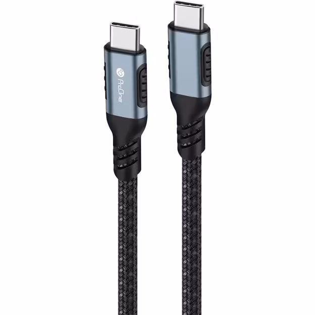 کابل USB-C پرووان مدل PCC117 50W PD طول 1.5 متر مشکی