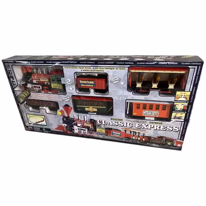 قطار بازی کنترلی بزرگ مدل قطار کلاسیک سری Western کد 1512