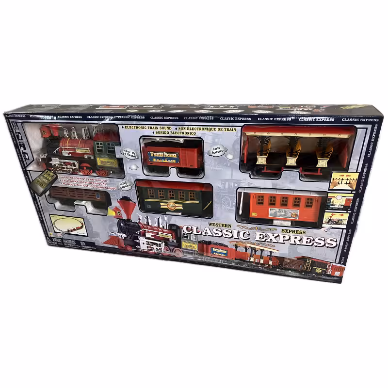 قطار بازی کنترلی بزرگ مدل قطار کلاسیک سری Western کد 1512