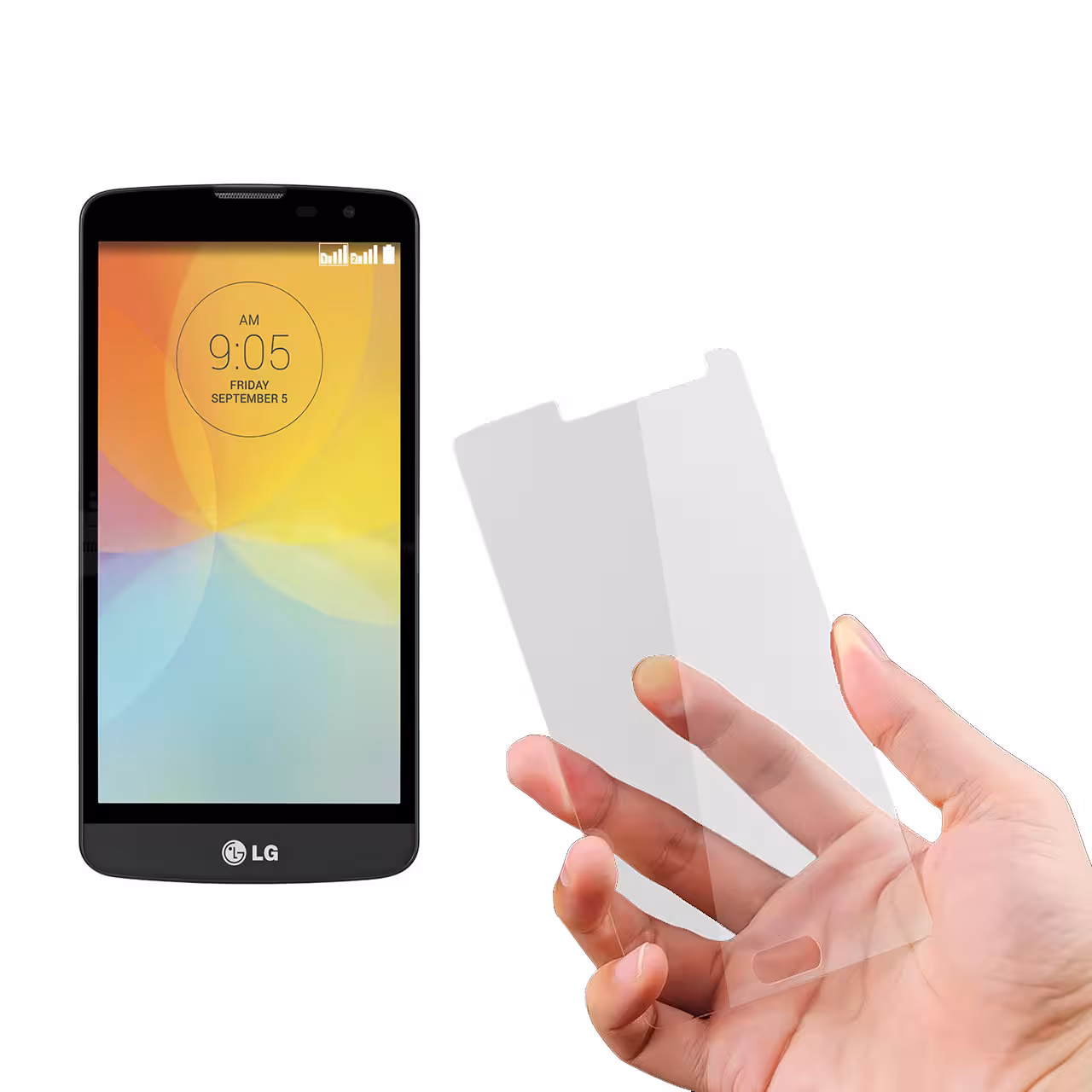 محافظ صفحه نمایش شیشه ای LG Lprime