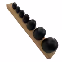 سری میله لاستیکی 7 عددی صافکاری بدون رنگ مدل SAH-SMSP-7PC