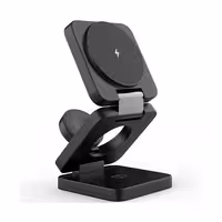 استند و شارژر وایرلس چندگانه پرودو مدل Porodo Multi-Device WIreless Magsafe Charger