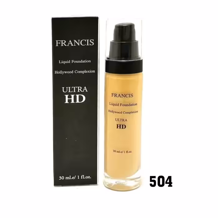 کرم پودر فرانسیس مدل Ultra HD شماره 504