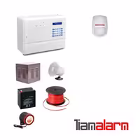 پکیج دزدگیر اماکن باسیم مدل فایروال سیم کارتی و تلفنی F10PY1