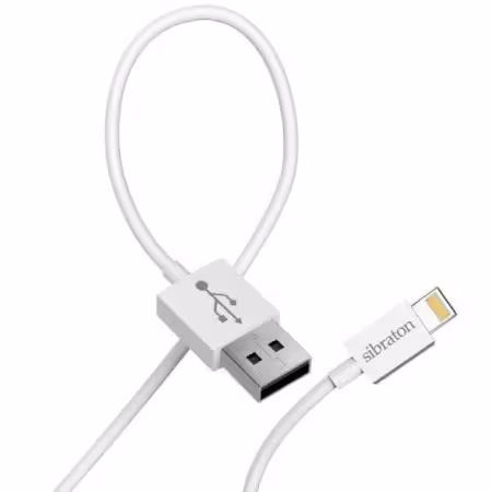 کابل شارژ و انتقال داده لایتنینگ سیبراتون مدل S209i مناسب آیفون و آیپد