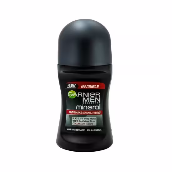 مام رولی مردانه گارنیر GARNIER مدل INVISIBLE حجم 50 میل