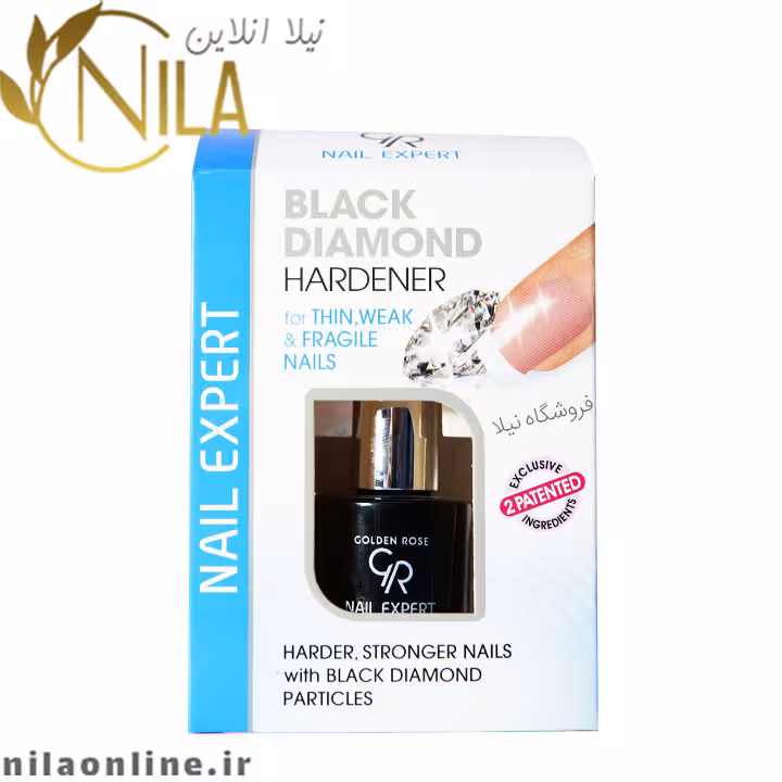 سفت کننده ناخن گلدن رز مدل BLACK DIAMOND