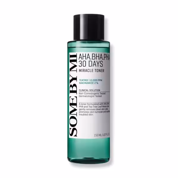تونر لایه بردار میراکل سام بای می ( SOME BY MI – AHA/BHA 30 days Miracle Toner )