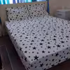 سرویس ملحفه مدل کشدوز niki03.25 طرح ستاره کد 90 یک نفره دو تکه