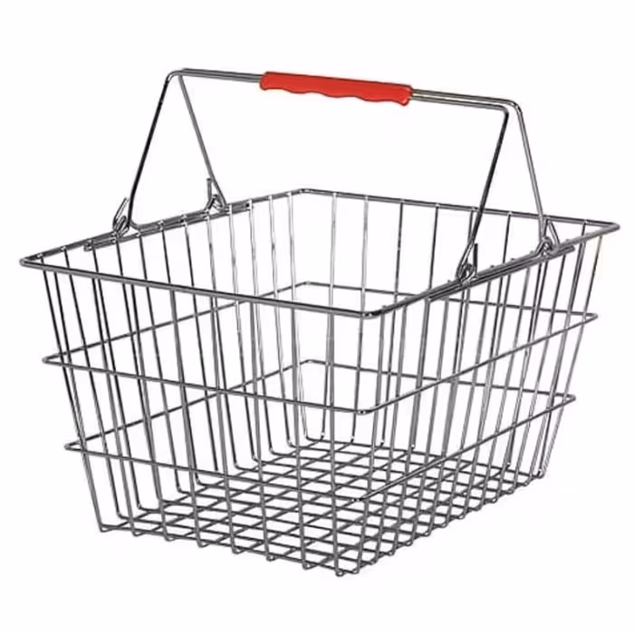 سبد خرید فروشگاهی مدل دستی S10 بسته 3 عددی